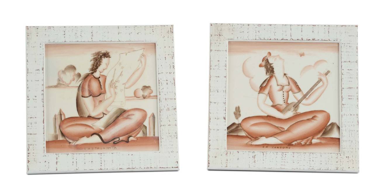 Gio Ponti Majolica's