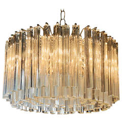 Venini Triangular Glasses Chandelier