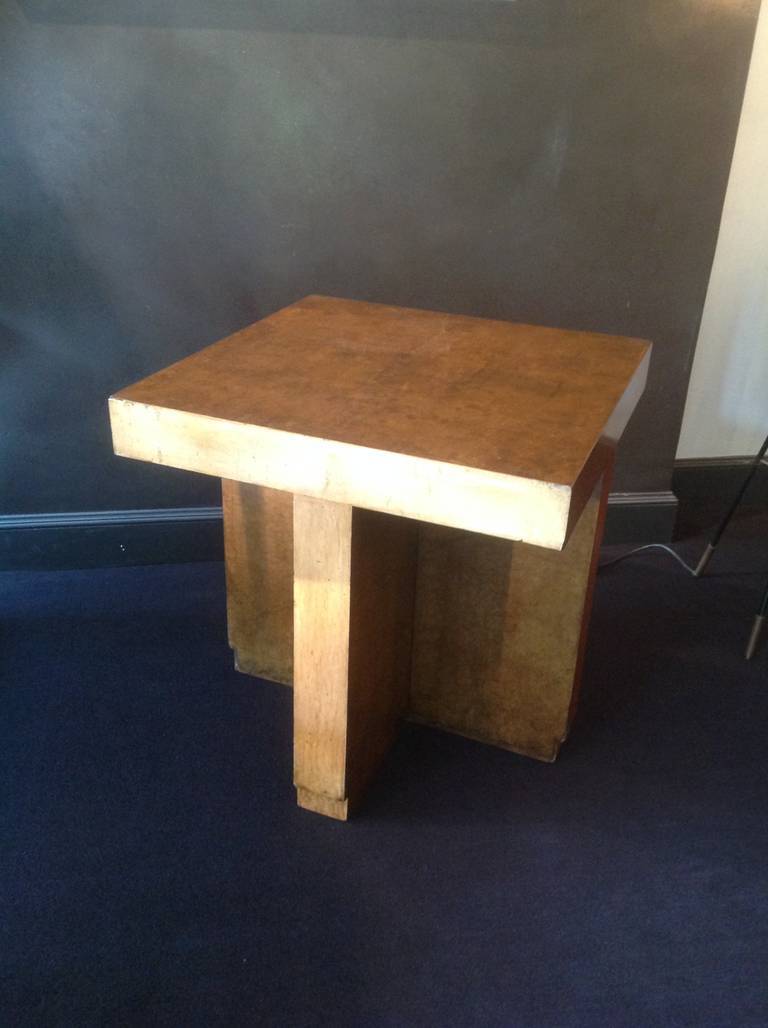 Giuseppe Pagano-Pogatschnig & Gino Levi-Montalcini Art Deco Buxus Table