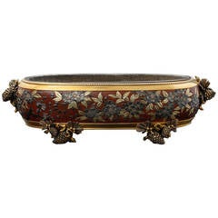 Exceptional Centerpiece by Émile Reiber, for the Firm of Christofle et Cie