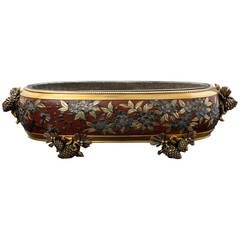 Antique Exceptional Centerpiece by Émile Reiber, for the Firm of Christofle et Cie