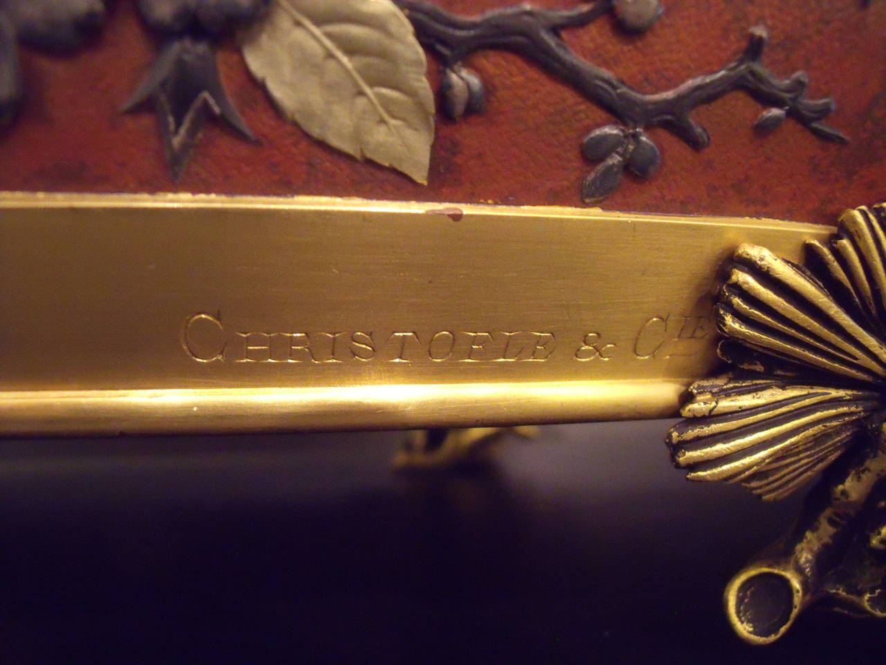 Exceptional Centerpiece by Émile Reiber, for the Firm of Christofle et Cie