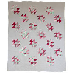 Double Pyramids wih Birds in the Air Quilt