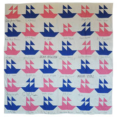 Sail Boat Quilt