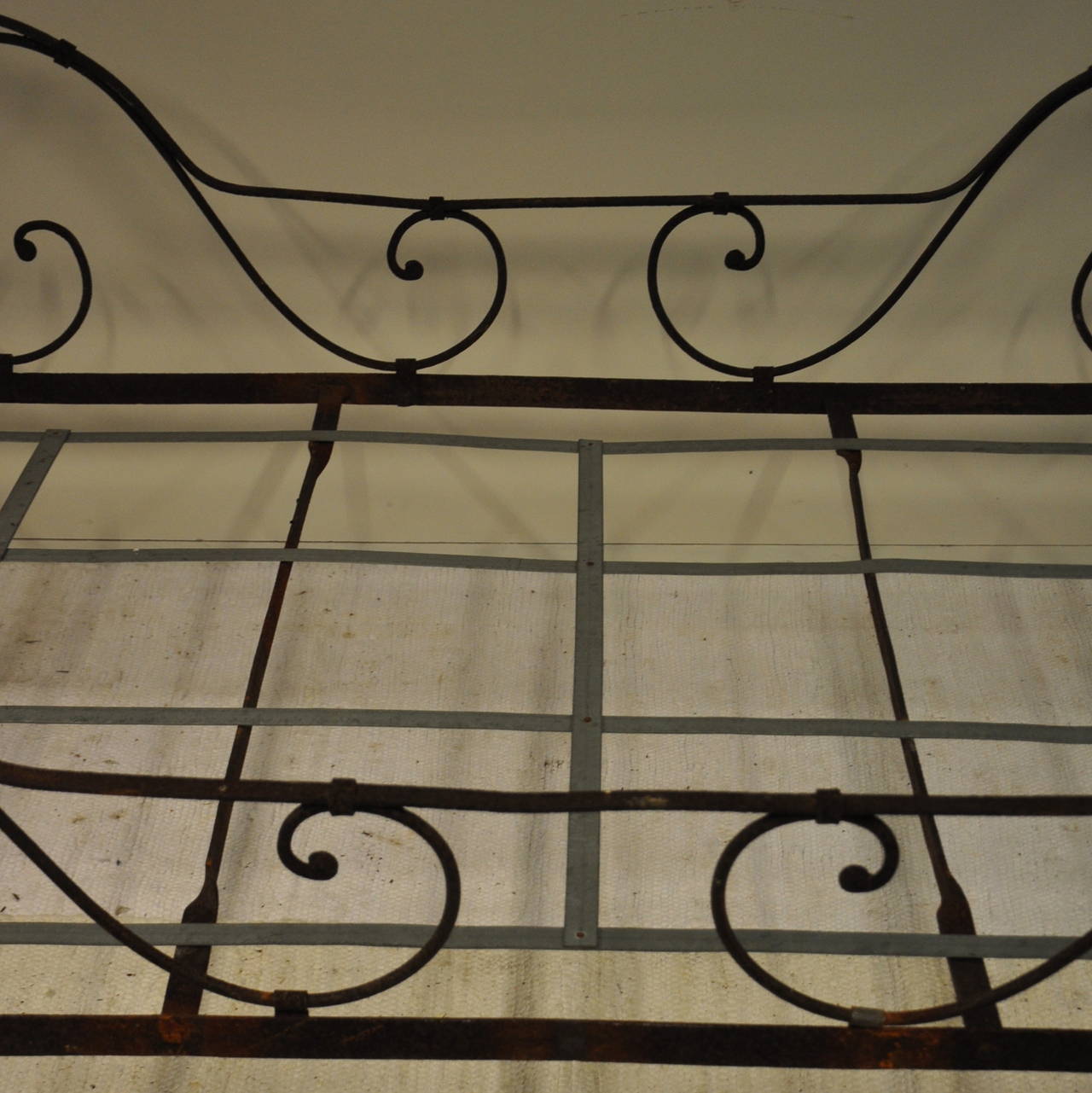 19th Century French Iron Bed For Sale 1