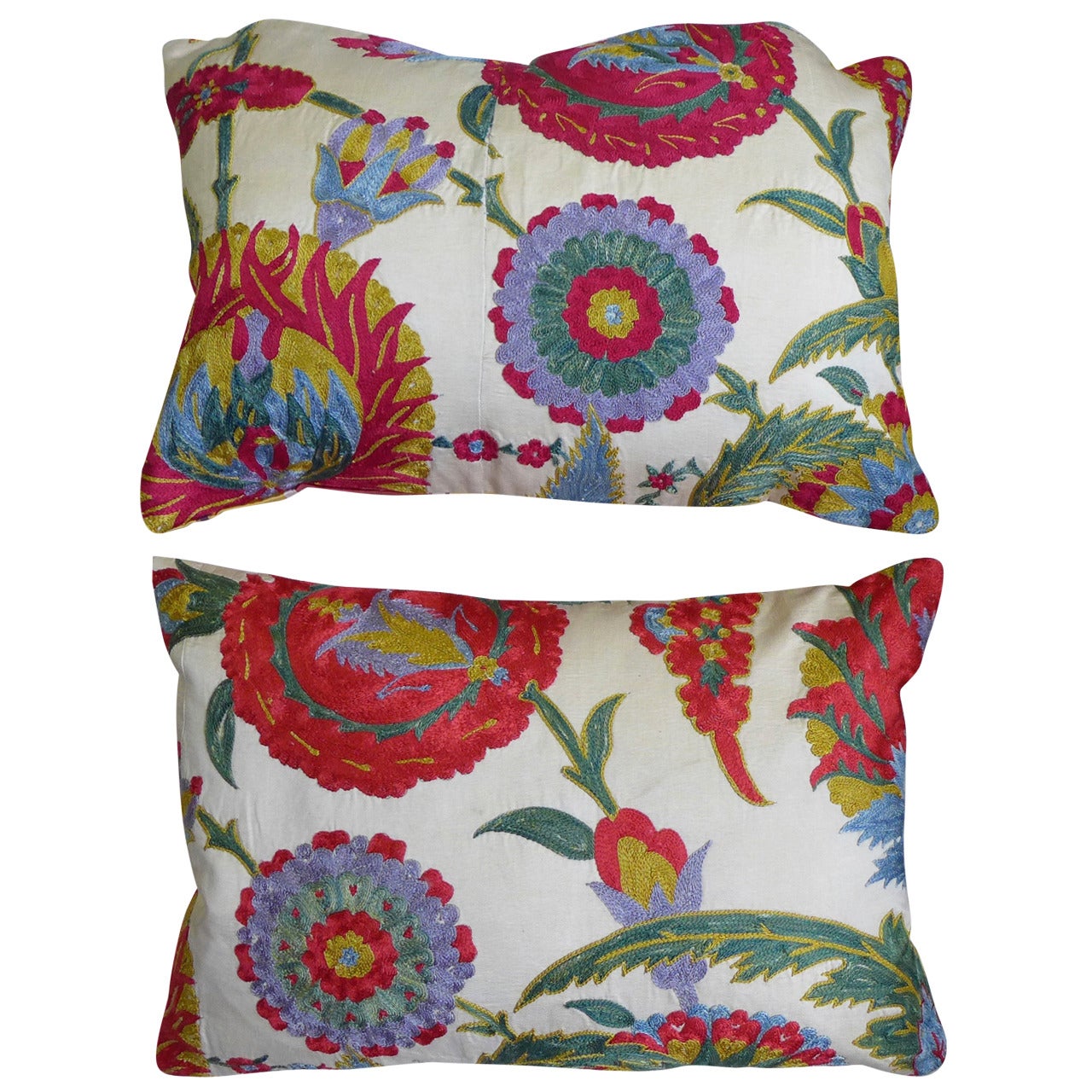 Pair of Suzani Pillow Covers
