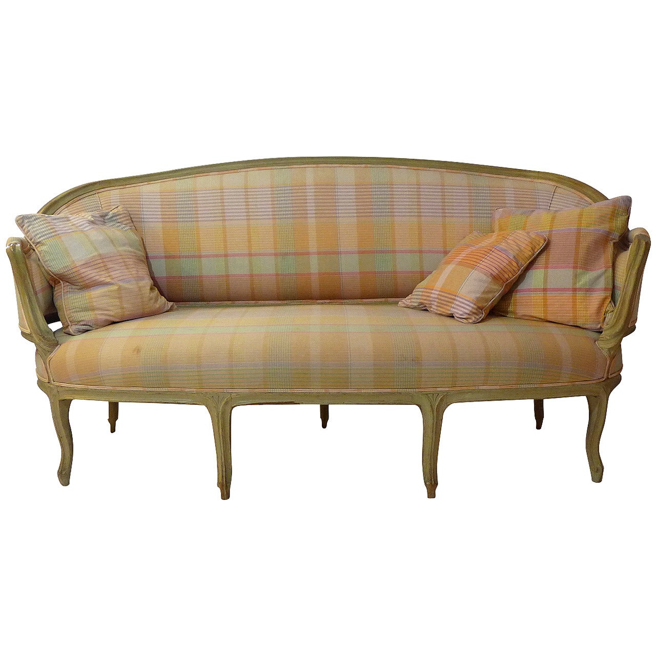 French 19th Century Louis XV Canape For Sale