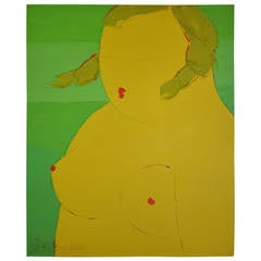 Pang Yongjie, "Fat Woman Number 2, " Painting