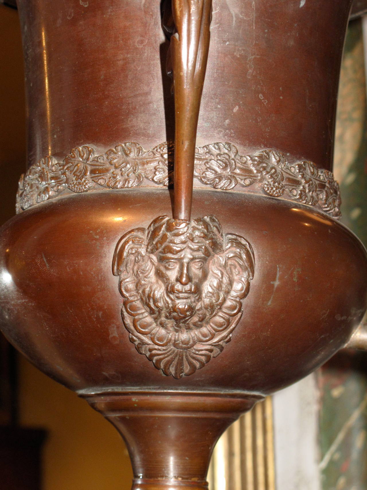 English Regency Copper Hot Water Urn, Early 19th Century For Sale 5