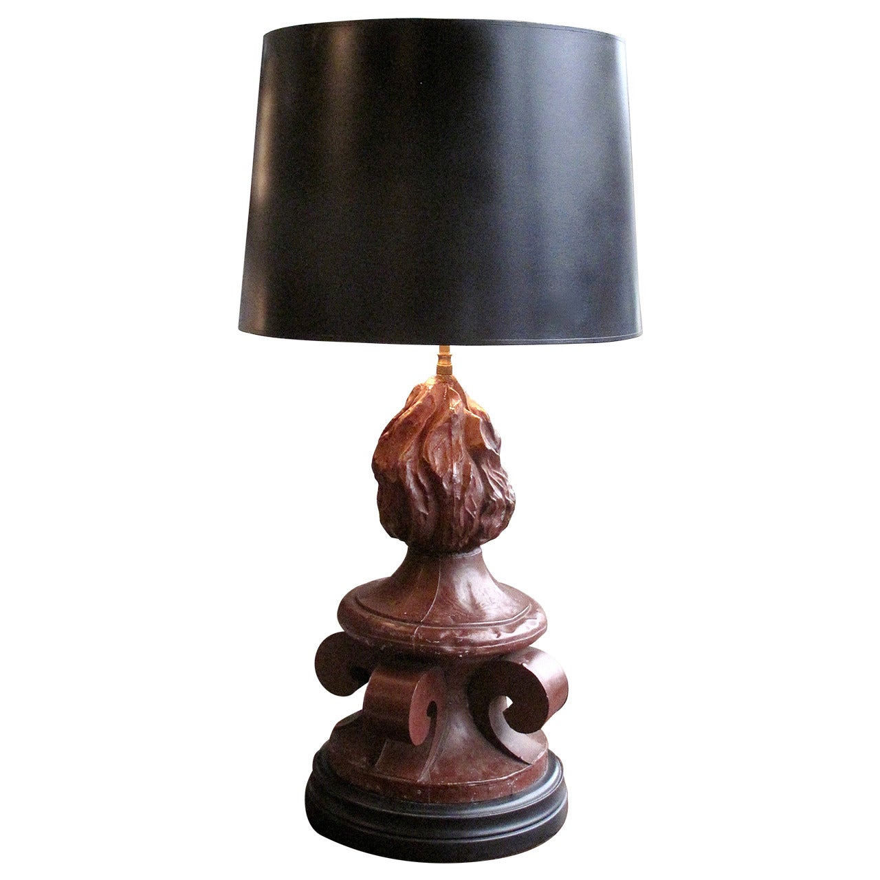 Large Architectural Element Lamp For Sale