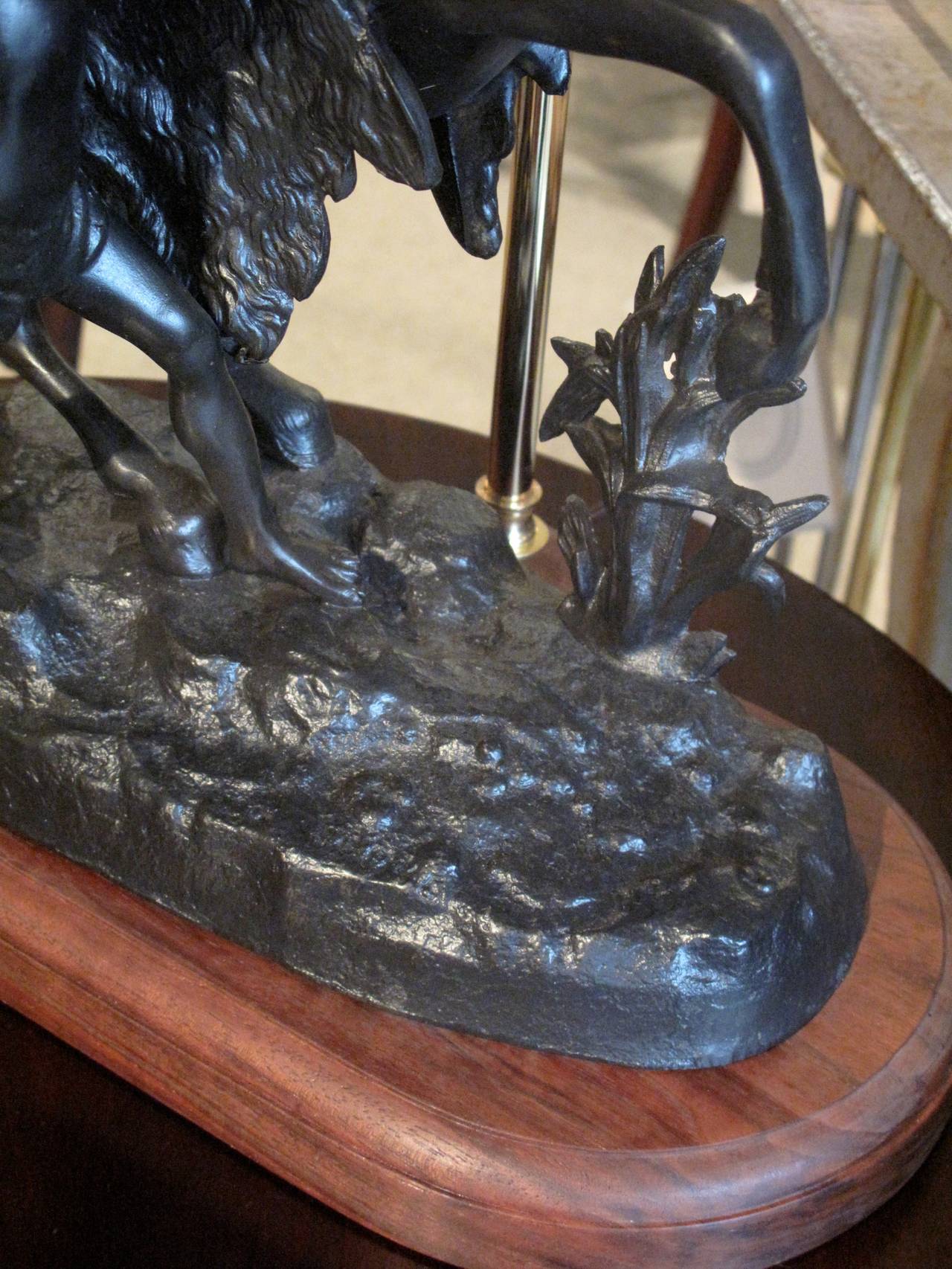 Cheval de Marly Lamp In Excellent Condition For Sale In Charlottesville, VA