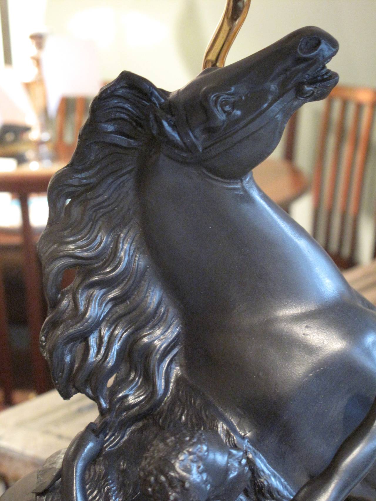 20th Century Cheval de Marly Lamp For Sale