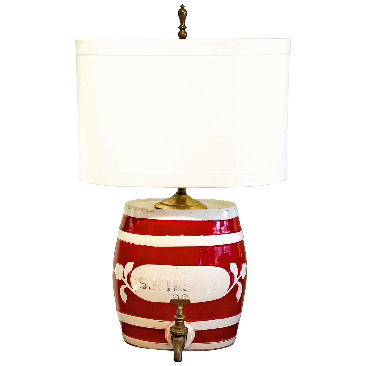 English Spirit Barrel Lamp