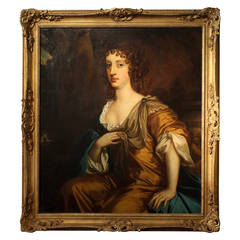 "Countess of Rochester, " 17th Century Style Portrait in the Manner of Peter Lely