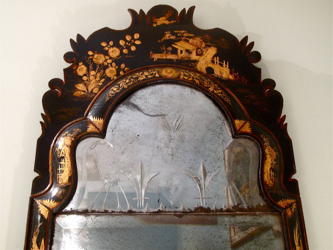 English Queen Anne Period Mirror