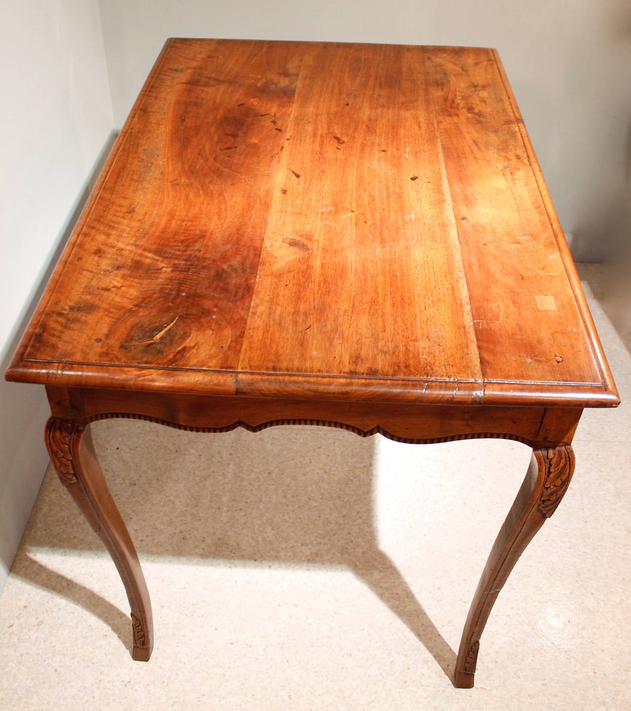 French Provincial Table with Hoof Feet, 19th Century For Sale 1