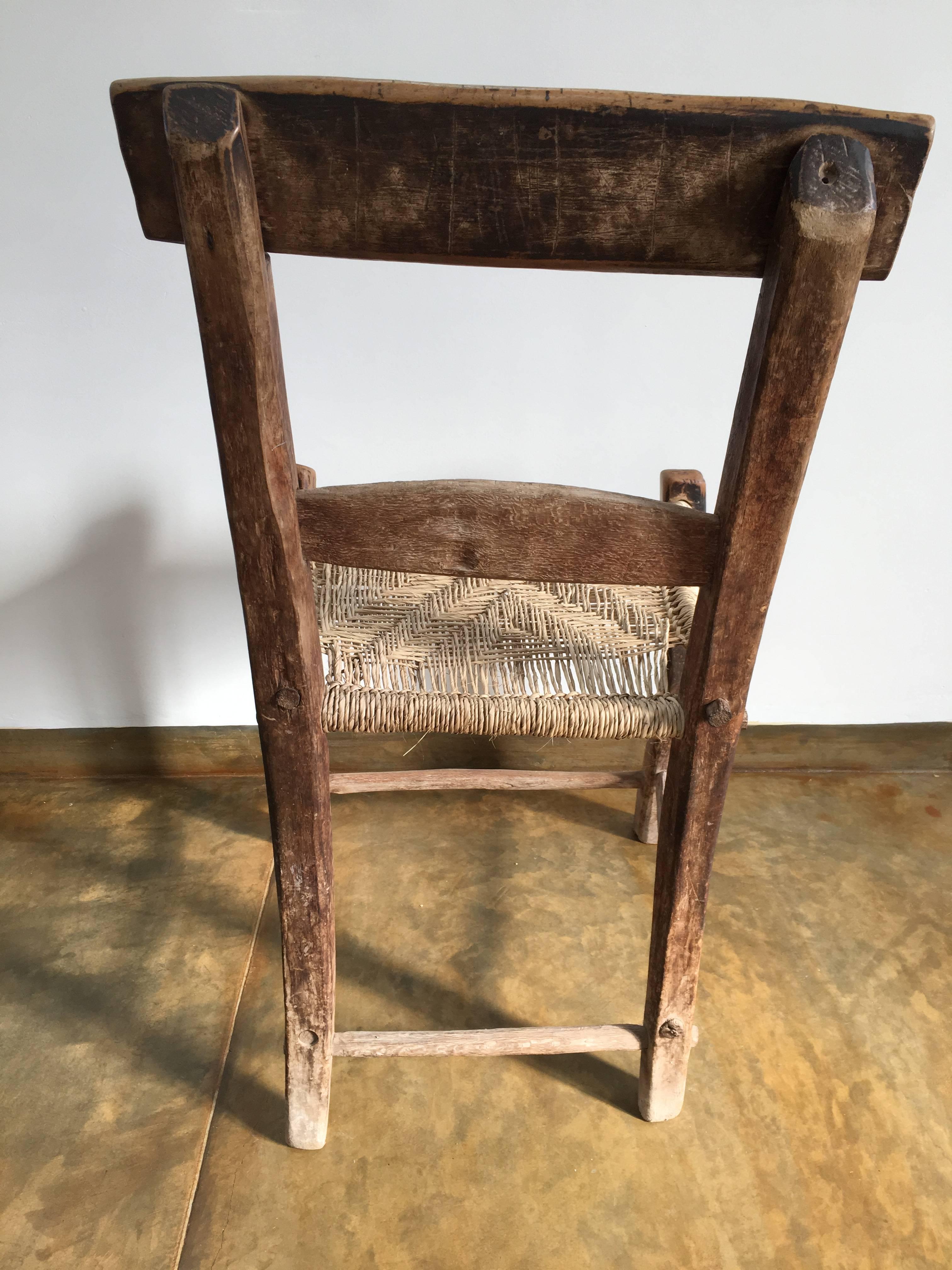 Wood Vintage Chair from Mexico