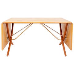 Wegner Sabre Leg Table AT-304, for Andreas Tuck