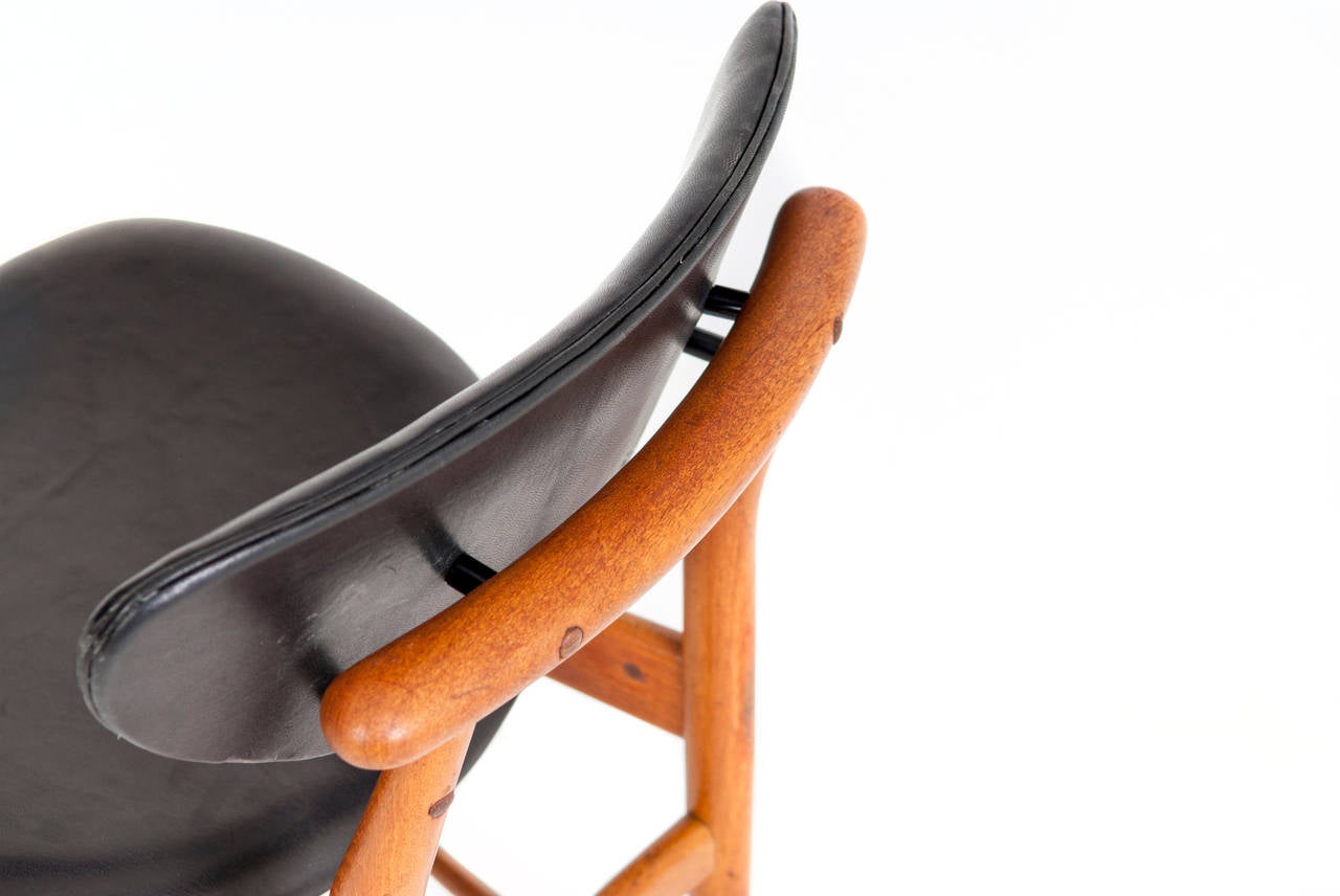 Finn Juhl Teak Chair FJ-55 In Excellent Condition In Copenhagen, DK