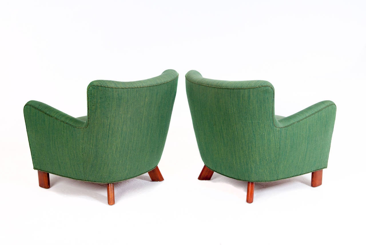 Danish Fritz Hansen Easy Chairs 1669