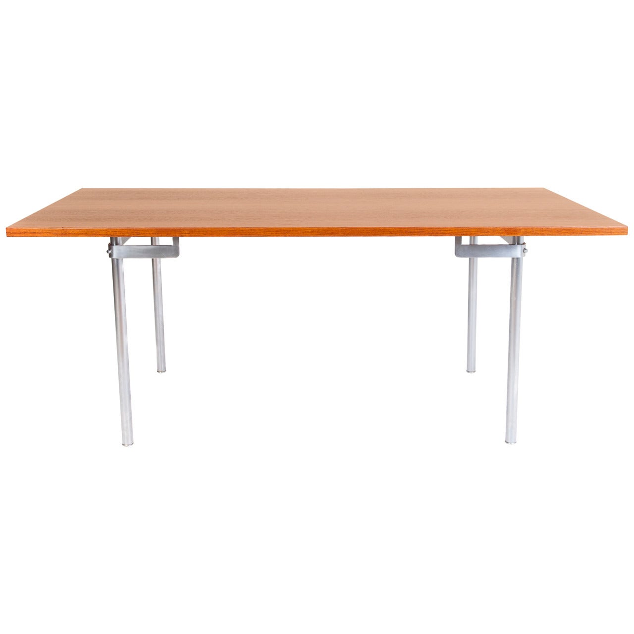 Dining Table by Hans J. Wegner, Model AT318 For Sale