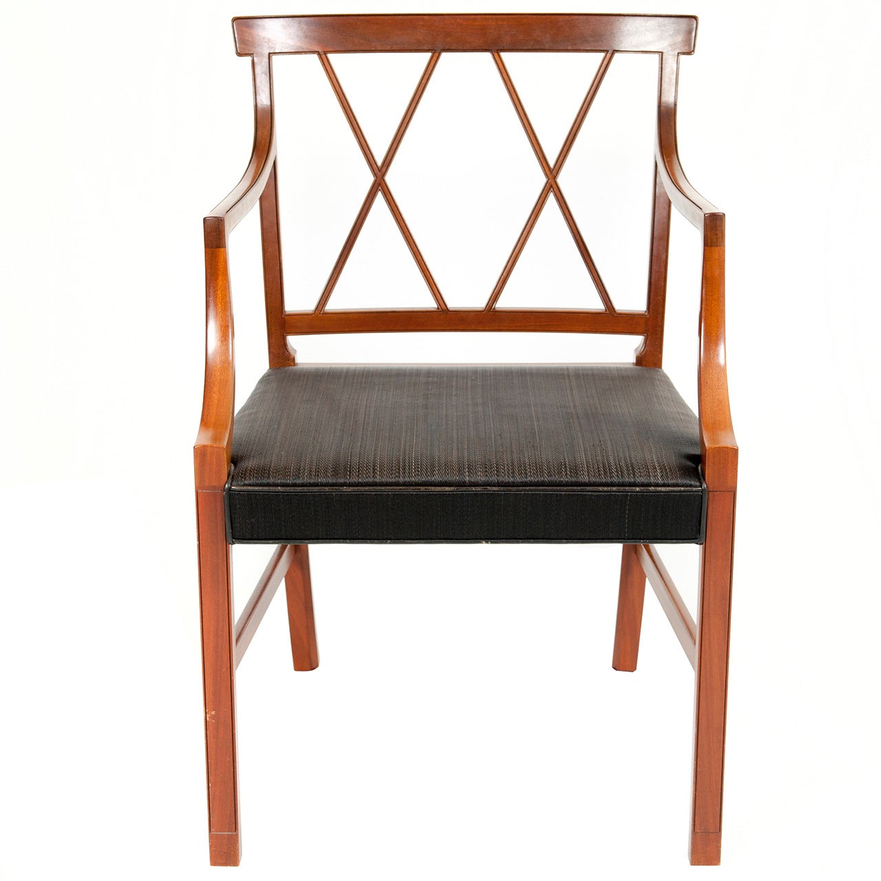 Armchair by Ole Wanscher for A.J Iversen For Sale