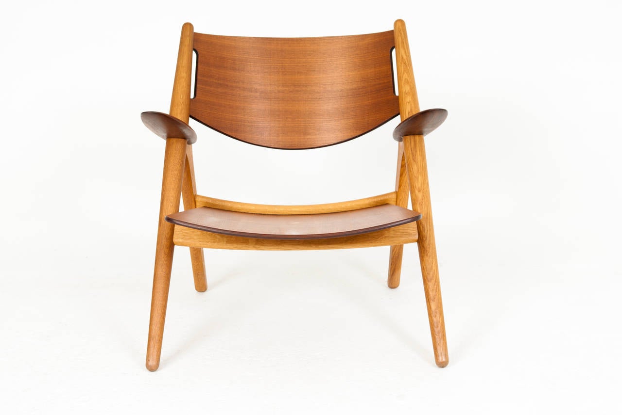 Hans J. Wegner Lounge Chair Model Ch. 28