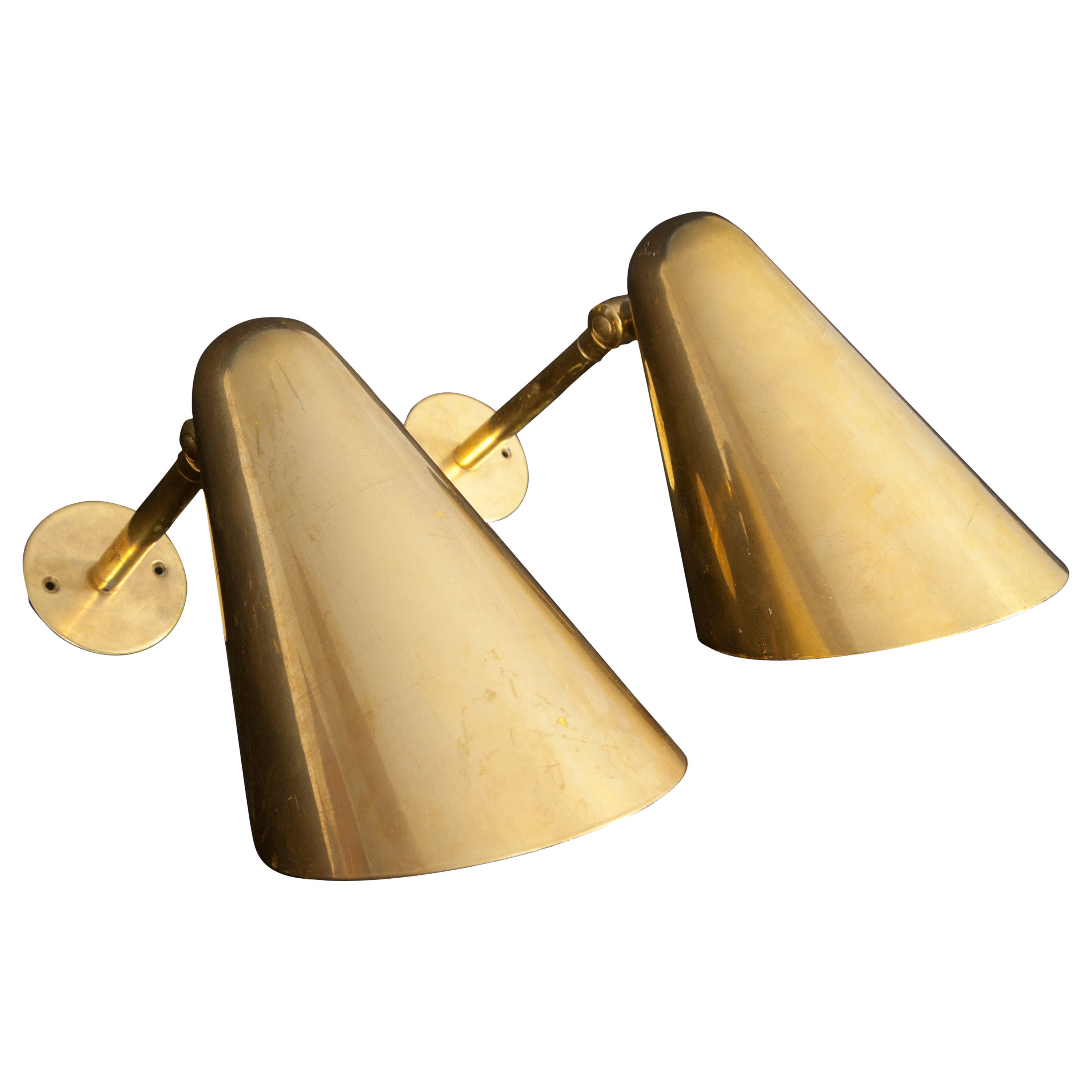 Vilhelm Lauritzen Pair of Wall-Mounted Lamps