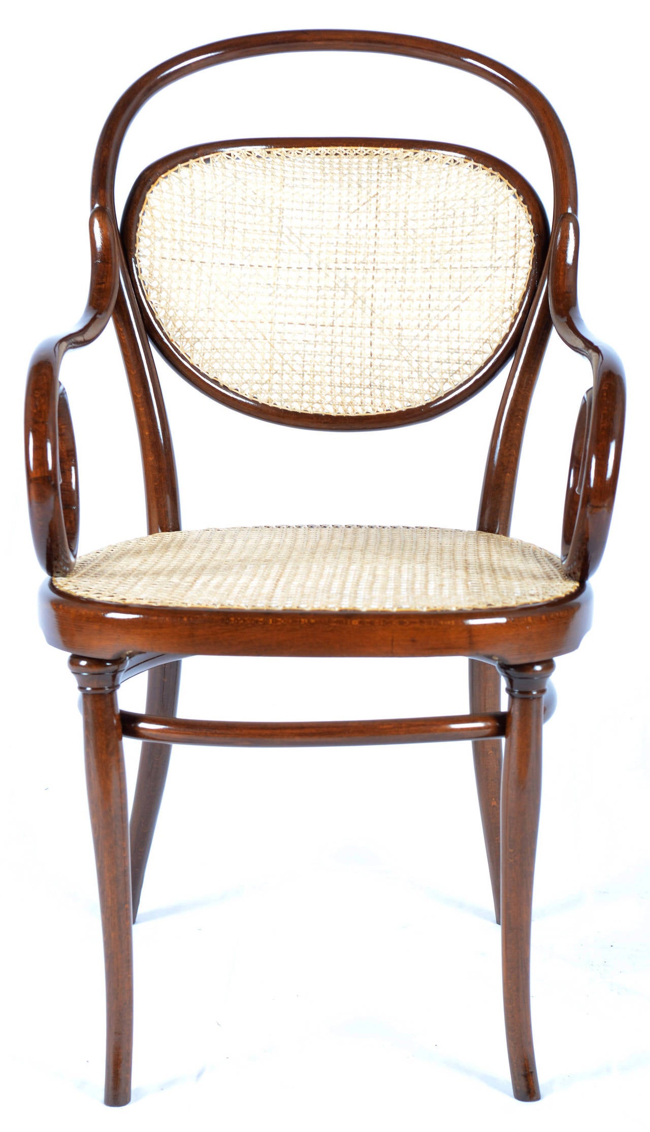 thonet bentwood arm chair