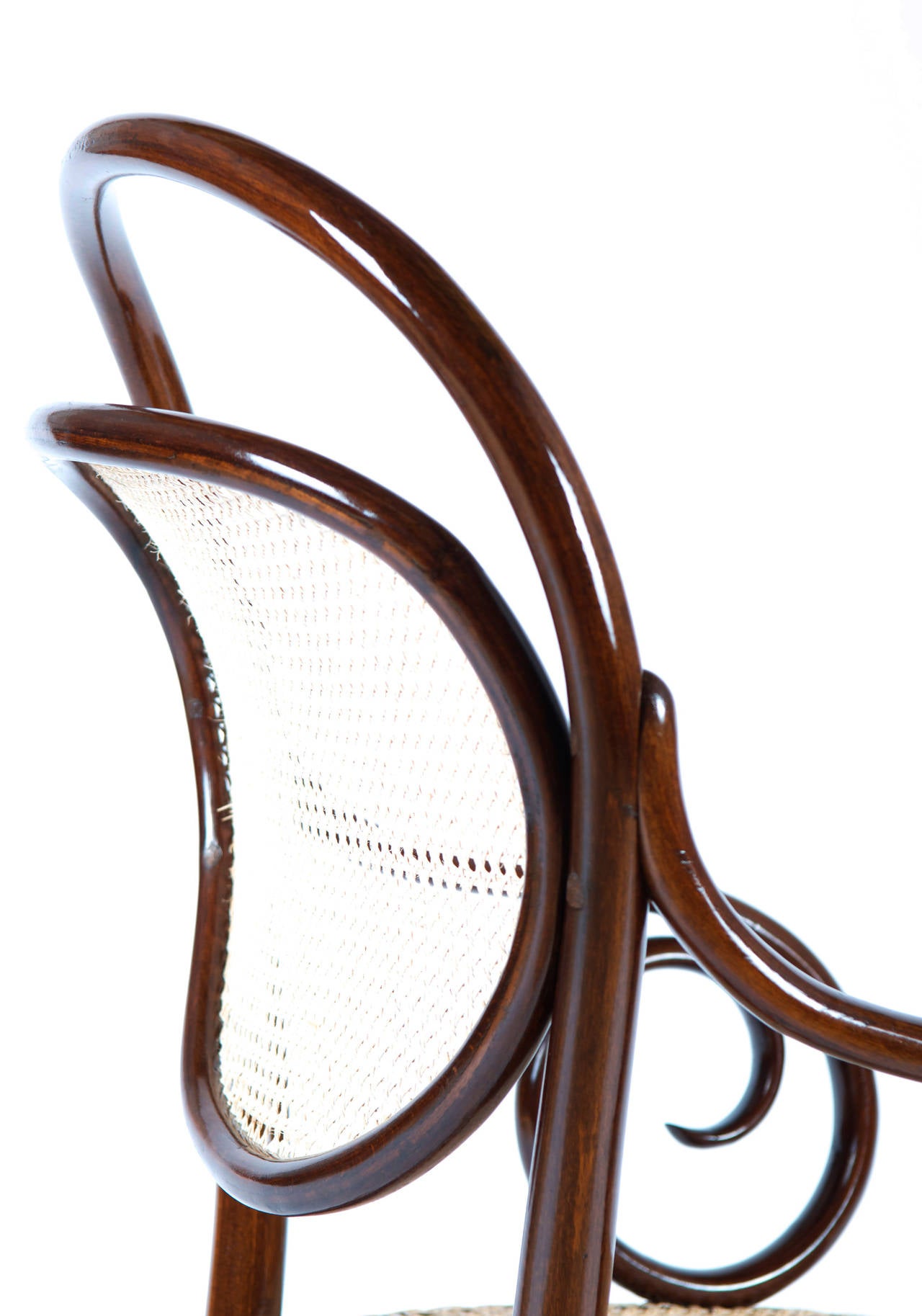 Vienna Secession Bentwood Armchair, Thonet No. 11