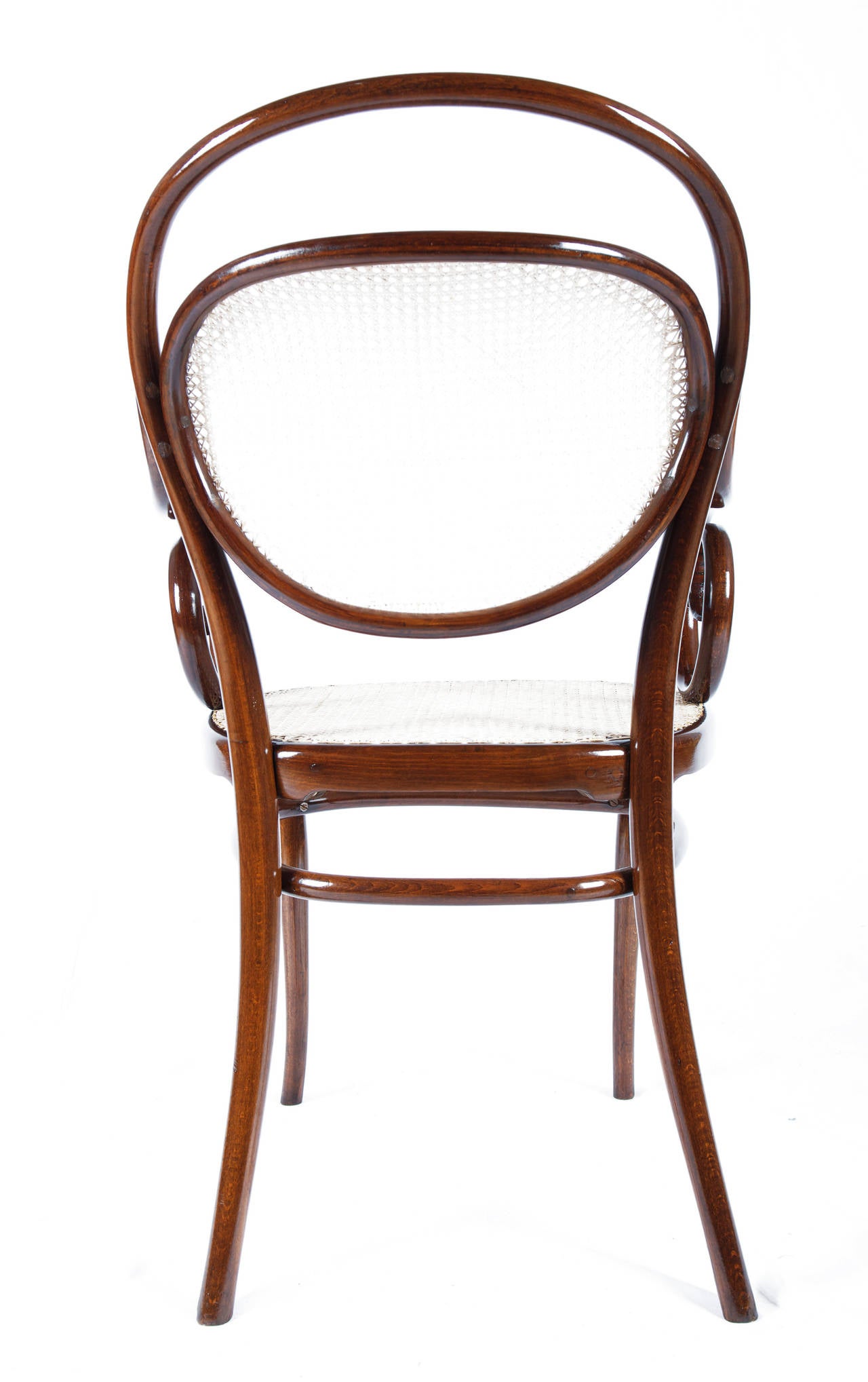 Beech Bentwood Armchair, Thonet No. 11
