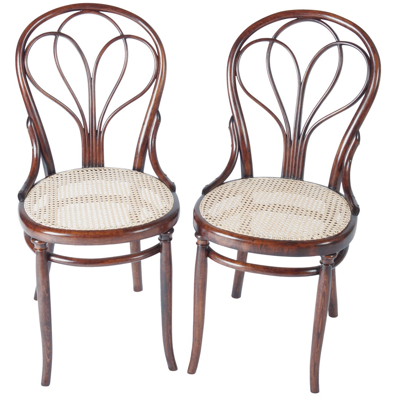 Pair of Thonet No. 25 Chairs