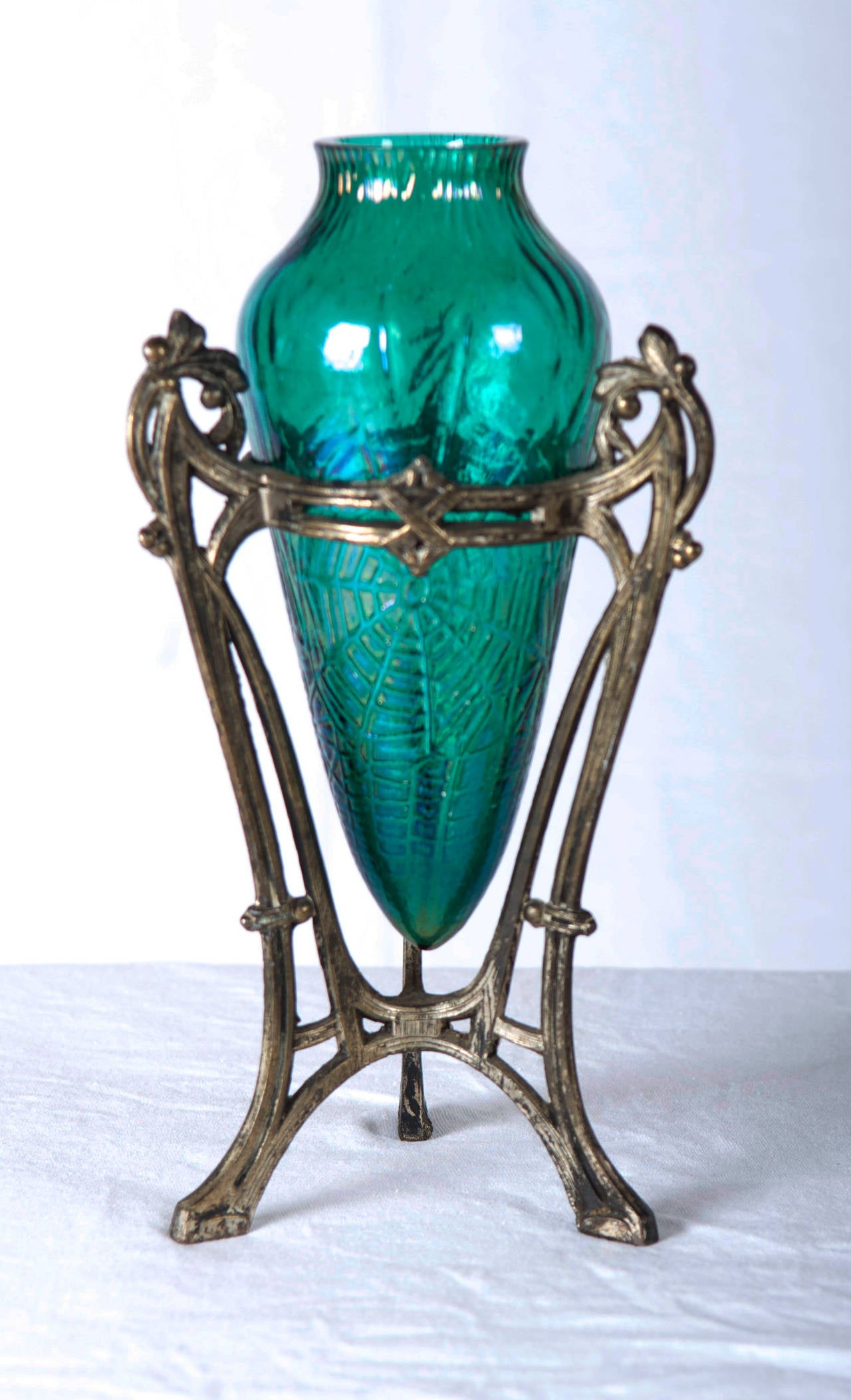 Johann Kralik bohemian art nouveau Vase 
early 20 century