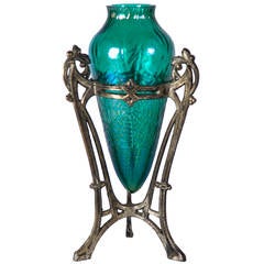 Johann Kralik art nouveau Vase