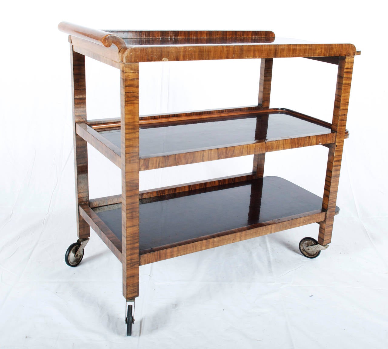 Art Deco Thonet Serving Cart, Trolley In Good Condition In Vienna, AT