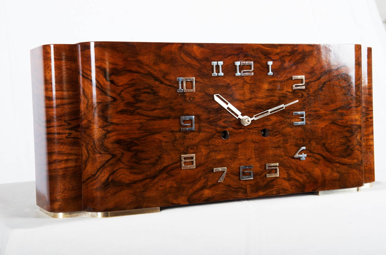 German Art Deco Kienzle Superia Mantle Clock