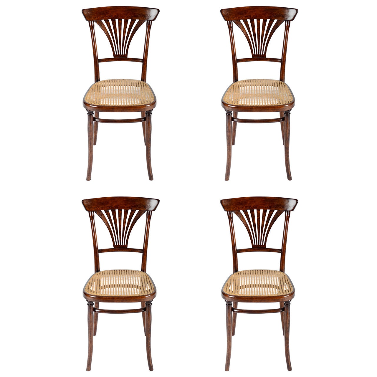 Thonet No. 221 Set of Four Chairs
