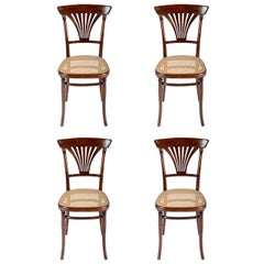 Set di quattro sedie Thonet n. 221