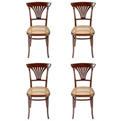 Thonet No. 221 Set of Four Chairs