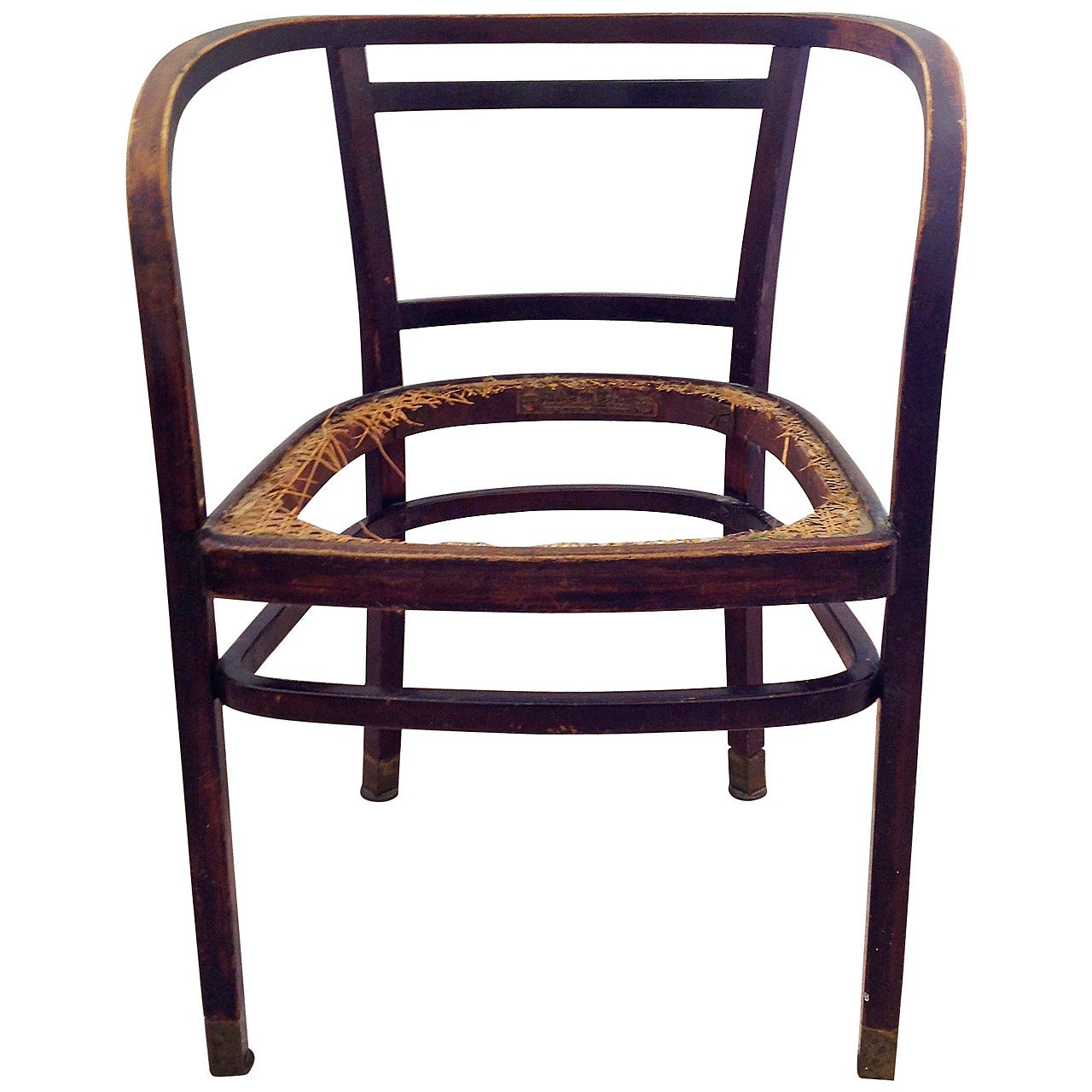 Armchair by Otto Wagner for the Telegraph Office "Die Zeit"