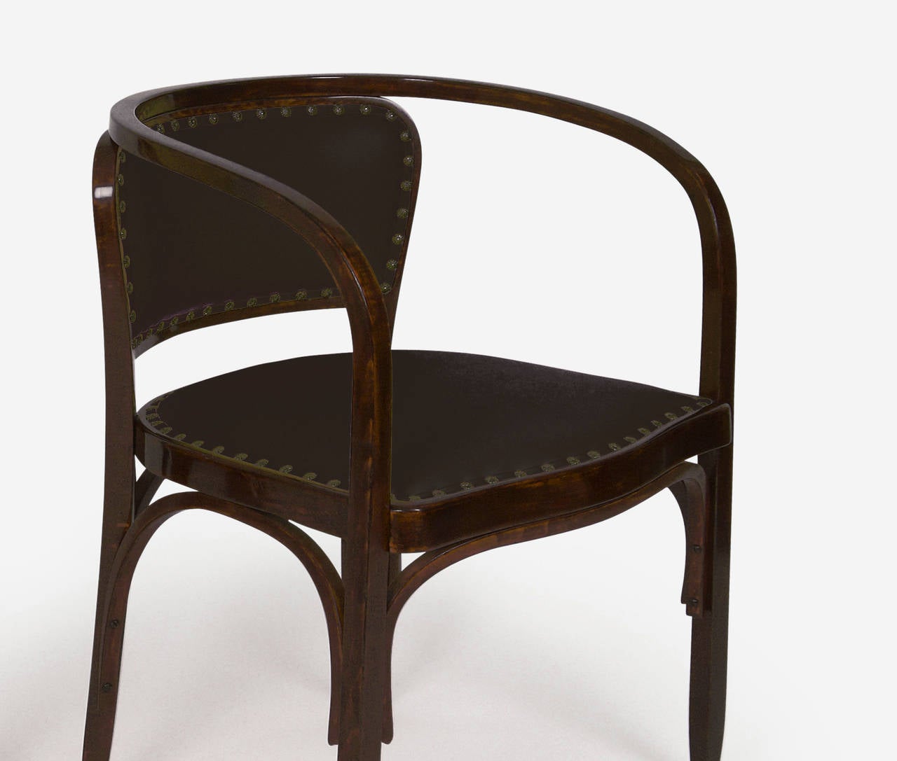 Sécession viennoise Fauteuils de Gustav Siegel pour Kohn en vente