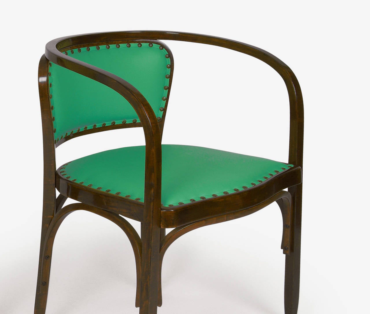 Vienna Secession Armchairs by Gustav Siegel for Kohn For Sale