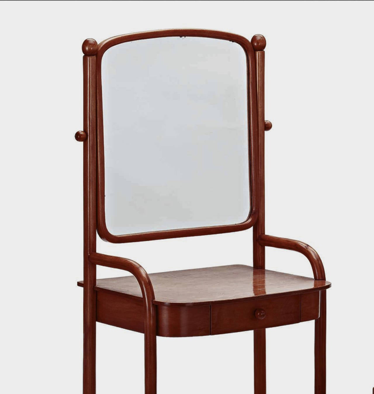 Austrian Bentwood Dressing Table Attributed to Josef Hoffmann