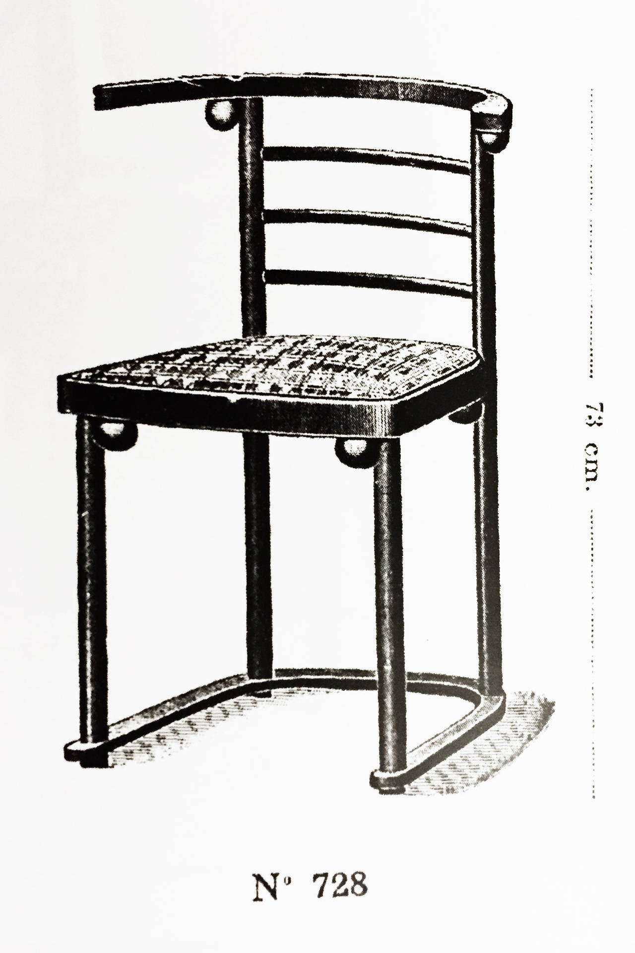 Vienna Secession Kohn Chair Model No. 728 