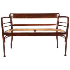 Thonet Bench Attributed to Otto Wagner 7