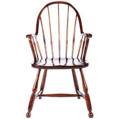Antique Rare Thonet Windsor Chair attributed to Josef Frank