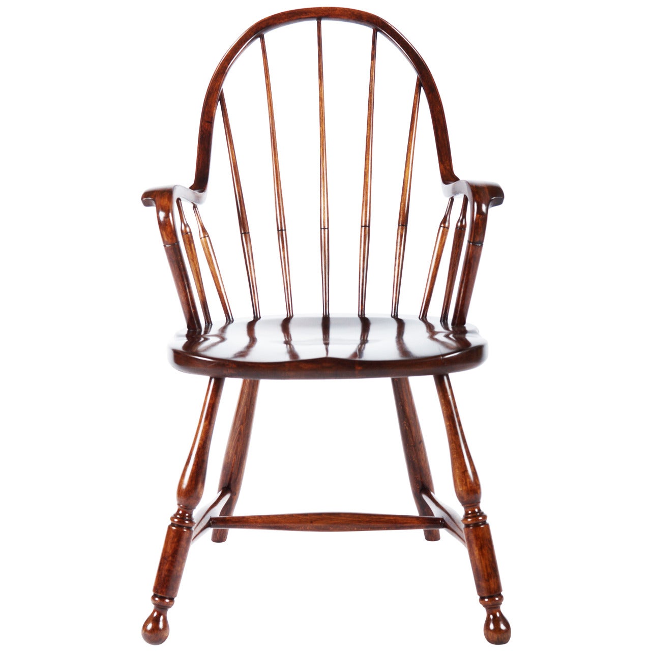 Rare Thonet Windsor Chair attributed to Josef Frank