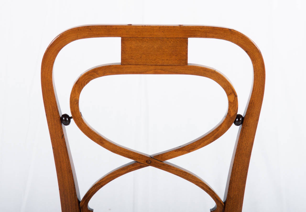 Rare Vienna Secession Thonet Chair 1