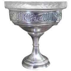 Art Nouveau WMF Bowl with Glass Insert