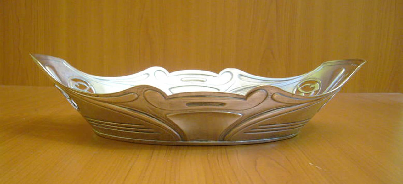 WMF Art Nouveau Plate In Good Condition For Sale In Vienna, AT